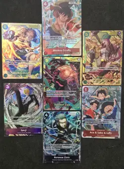 one piece mixed card lot - SEE MULTIPLE PHOTOS - all MINT - Image 1