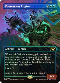 Possession Engine Foil Borderless Aetherdrift NM MTG - Image 1