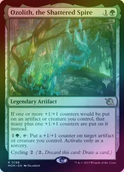 Ozolith, the Shattered Spire - Promo Pack (Foil) (PMOM) March of the Machine - Image 1