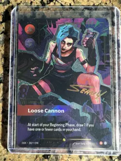 Jinx, Loose Cannon 301 English Signature - Image 1
