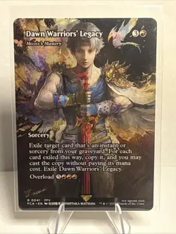 Dawn Warriors' Legacy - Mizzix's Mastery (Showcase) Final Fantasy: Through the Ages Regular for sale online - Image 1