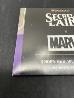 Magic the Gathering MTG Secret Lair: Spider-Man Villainous Plots Rainbow Foil - Image 3