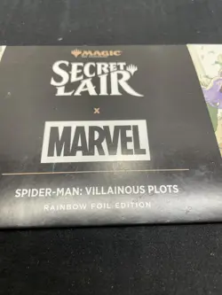 Magic the Gathering MTG Secret Lair: Spider-Man Villainous Plots Rainbow Foil - Image 4