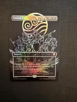 United Front FOIL BORDERLESS #331 MTG Avatar TLA NM English - Image 1