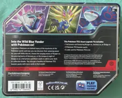 POKEMON TRADING CARD GAME XERNEAS ex210 AZURE LEGENDS TIN with 5 PACKS - Image 2
