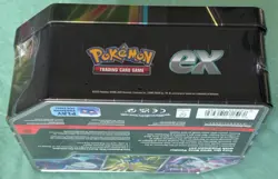 POKEMON TRADING CARD GAME XERNEAS ex210 AZURE LEGENDS TIN with 5 PACKS - Image 4