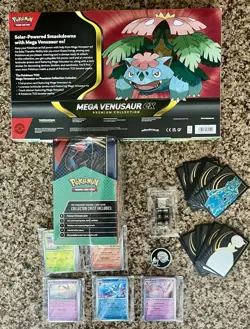 Pokemon Mega Evolution Lot-Sealed Collector Box & Sealed Collector Chest,& More! - Image 4