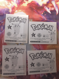 Slowpoke + Slowbro #79, 80 1999 Merlin Pokemon Set of 2 Stickers LP-NM - Image 3