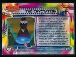 1999 Topps Pokemon Mewtwo Strikes Back #13 The Invitation Holo Foil - Image 2