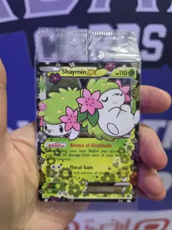 2016 Pokemon Generations Shaymin EX Black Star Promo XY148 - SEALED - Image 1