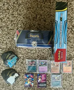 Pokemon Mega Evolution Lot-Sealed Mega Kangaskhan & Sealed Tin Chest, & More! - Image 2