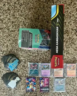 Pokemon Mega Evolution Lot-Sealed Mega Kangaskhan & Sealed Tin Chest, & More! - Image 3
