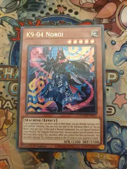 Yu-Gi-Oh! K9-04 Noroi DOOD-EN025 1st Edition Ultra Rare - Image 1