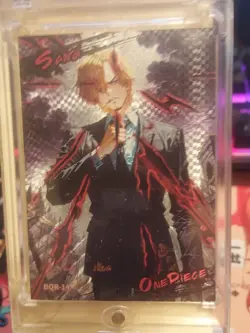 One Piece CCG Sanji Serialized Cardstock card numbered 14/45 From Fuyao - Image 1