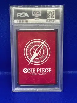 One Piece Card PSA10 Rebecca OP04-039 Leader 2023 Japanese - Image 2