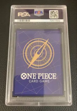 One Piece Card PSA10 Nami OP01-016 Alternate Art 2022 Japanese - Image 2