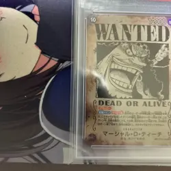 One Piece Card PSA10 Marshall D. Teach OP09-093 Wanted Alternate Art Japanese - Image 4