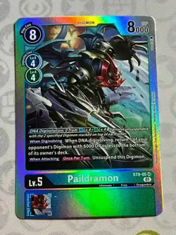 Paildramon - ST9-05 - Textured Foil (NM) - Digimon Card Game TCG - Image 1