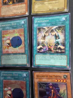Yugioh Vintage 1996 Unlimited Holo Lot 12 Cards Total. MP-HP Condition - Image 4