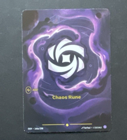 Riftbound Origins Chaos Rune Alt Art Card OGN 166a English League Of Legends NM - Image 2