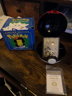 1999 Burger King Pokemon Togepi 23K Gold Plated Trading Card - Image 1