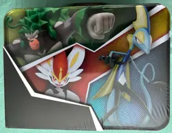 POKEMON TRADING CARD GAME METAL COLLECTOR CHEST with 5 Booster Packs - Image 4