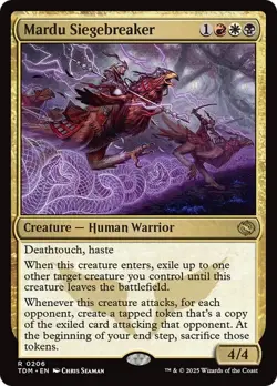 Mardu Siegebreaker (TDM) Tarkir: Dragonstorm - NM - Image 1