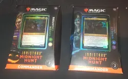 MTG Innistrad Midnight Hunt Commander Decks Lot - Coven Counters & Undead Unleas - Image 2