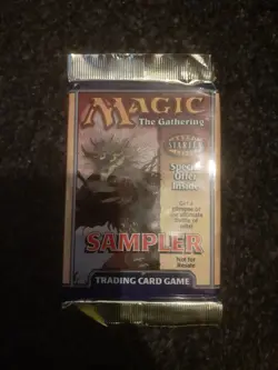 Magic The Gathering: Sealed Sampler Booster, 2001, Mint, Factory Sealed Starter - Image 1