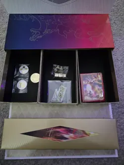 OPENED Pokemon TCG Charizard Sword & Shield Ultra Premium Collection Box UPC - Image 2