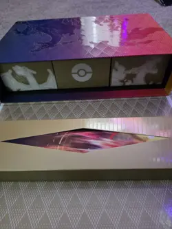 OPENED Pokemon TCG Charizard Sword & Shield Ultra Premium Collection Box UPC - Image 3