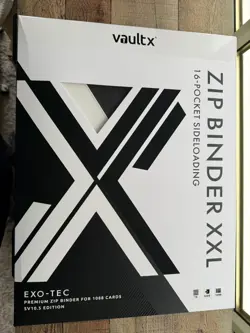 Vault X SV10.5 Pokemon Binder - 16 Pocket XXL - Black Bolt & White Flare - Image 1
