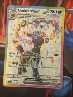 Pokemon TCG Umbreon Ex Espeon Ex Svp 175 176 Promo NM Prismatic Evolutions X4 - Image 3