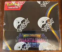 Pokemon Mega Evolution Phantasmal Flames Booster Display Box (36 Packs) IN HAND - Image 1