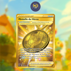 Carte Pokemon Francaise - Medaille du Heros 201/185 - Voltage Eclatant - Image 1