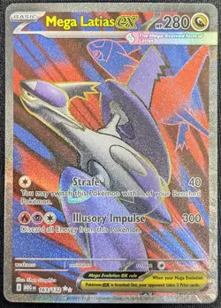 Mega Latias ex - 163/132 - NM - Mega Evolution - Pokemon TCG - Image 1