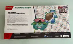 Pokemon TCG 151 Blooming Waters Premium Collection Box Sealed - Image 4