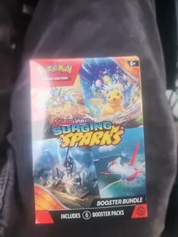 Pokemon TCG Surging Sparks Booster Bundle (6 Packs) NEW Factory Sealed - Image 1