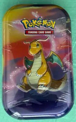 POKEMON TCG KANTO POWER DRAGONITE MINI TIN with 2 Booster Packs - Image 1