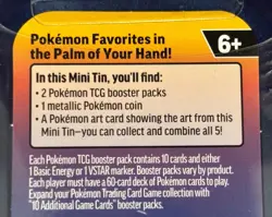 POKEMON TCG KANTO POWER DRAGONITE MINI TIN with 2 Booster Packs - Image 3