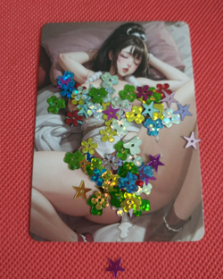 Mai Shiranui Fighter Anime Waifu ACG Goddess Holo Card - Image 2