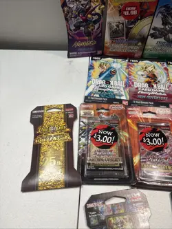 Sealed Trading Card Lot Yugioh Digimon Dragon Ball - Image 3