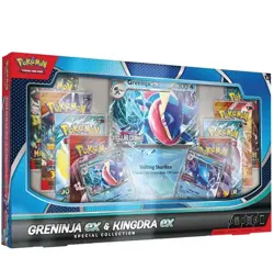 Pokemon Trading Card Game Greninja ex and Kingdra ex Special Collection Box - Image 1