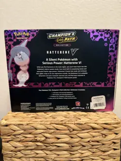 Pokemon Champions Path Hatterene V Collection Box Factory Sealed - Image 3