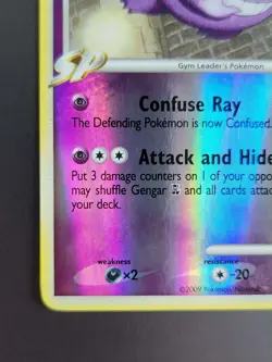 Gengar GL 40/111 Reverse Holo Rising Rivals Pokemon TCG - LP+ - Image 4