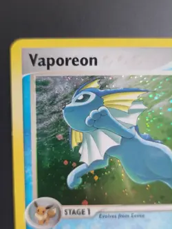 Vaporeon 6/17 SWIRL - Pop Series 3 Holo Rare Pokemon TCG LP - Image 2