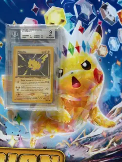 2000 POKEMON PIKACHU #70 1ST EDITION - NEO GENESIS BSG 9 Mint - Image 1