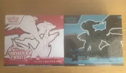 Pokemon TCG Pokemon Center White Flare & Black Bolt ETB Elite Trainer Box ✅ - Image 1