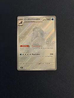 Pokemon TCG Stellar Crown Crabominable 149/142 Holiday Calendar Stamped - Image 1
