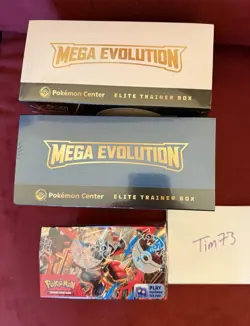 Pokemon Center Mega Evolutions Gardevoir + Lucario ETB + Enhanced Booster Box - Image 3